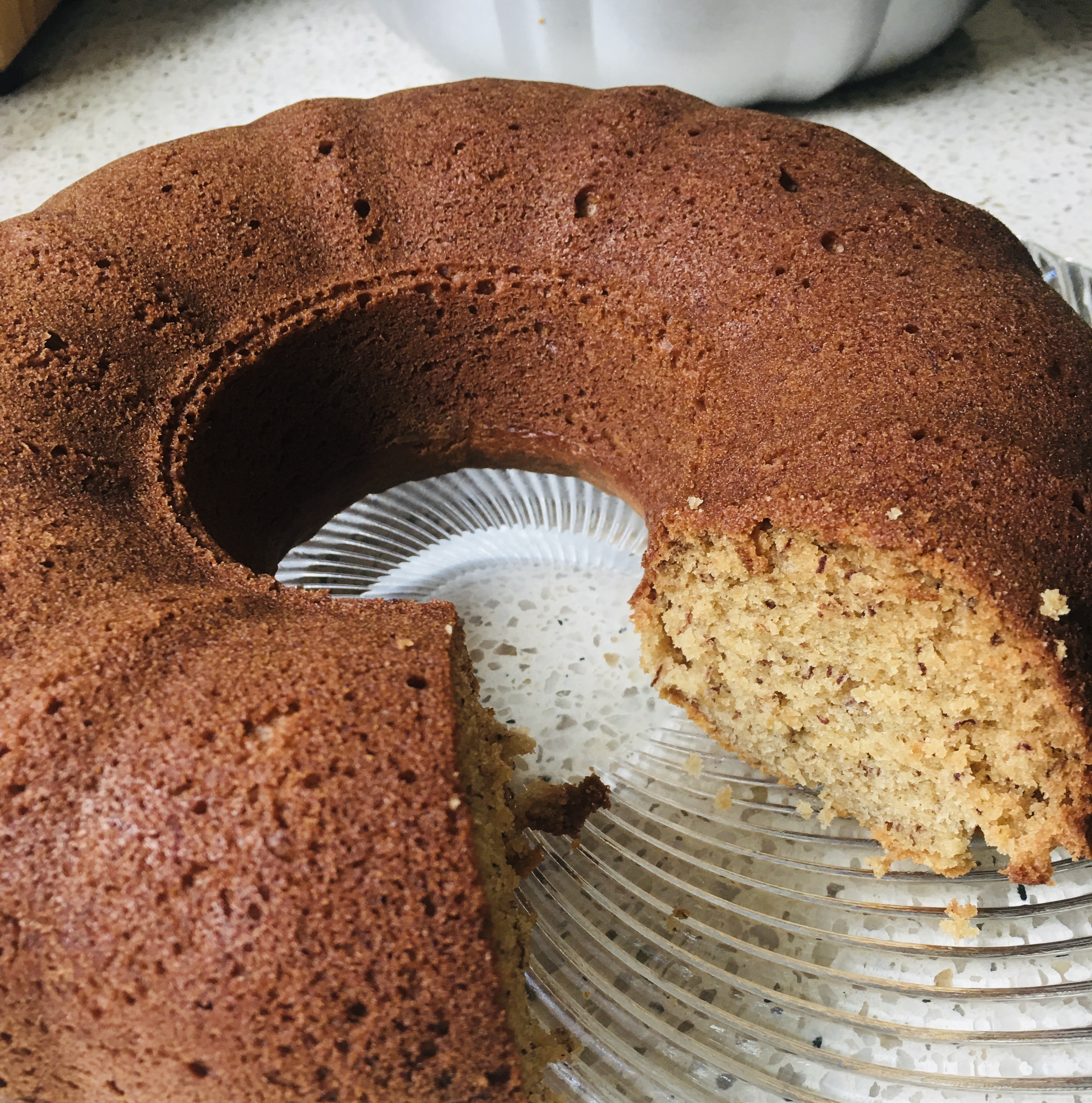 Banana Bread Bundt Cake