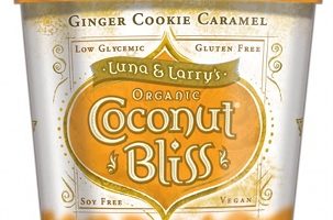 Coconut Bliss Ginger Cookie Caramel